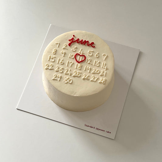 Calendar cake